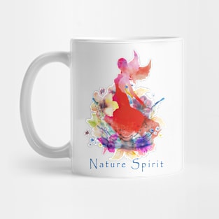 Nature Spirit- red Mug